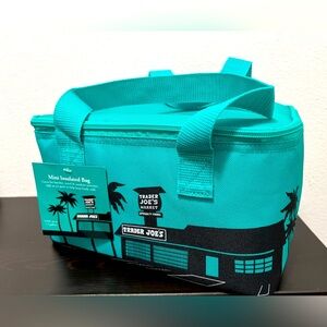 TRADER JOE'S Mini Insulated Bag Teal